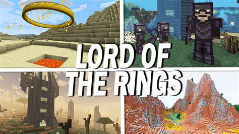 Lord of The Rings Mod (Minecraft Mod Showcase 1.7.10) - YouTube