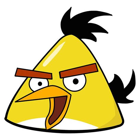 How to Draw the Yellow Angry Bird - Really Easy Drawing Tutorial ...