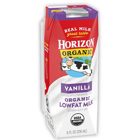 Horizon Organic Shelf Stable Vanilla 1% Milk