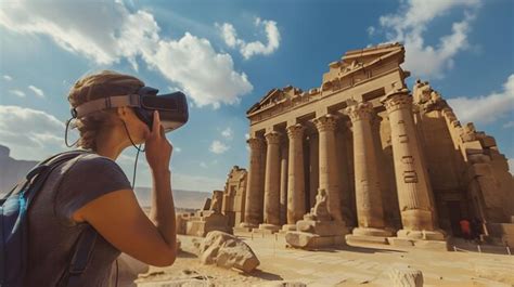 Premium Photo | Exploring Ancient Ruins Through Virtual Reality