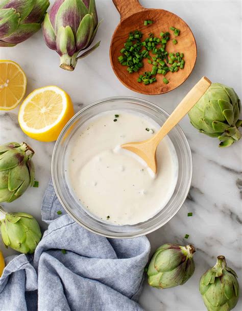 Artichoke Dipping Sauce Recipe - Love and Lemons