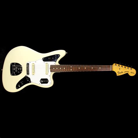 Fender Johnny Marr Signature Model Jaguar Olympic White | The Music Zoo