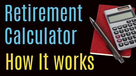 Retirement Calculator How It Works - YouTube