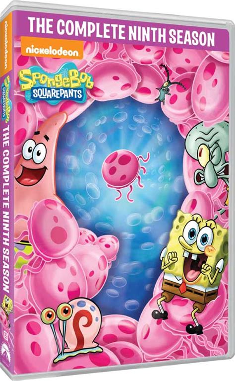 NickALive!: Nickelodeon & Paramount Announce "SpongeBob SquarePants" Season 9 DVD Date, Artwork