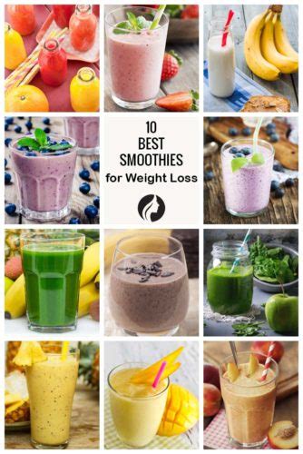 10 Best Smoothies for Weight Loss