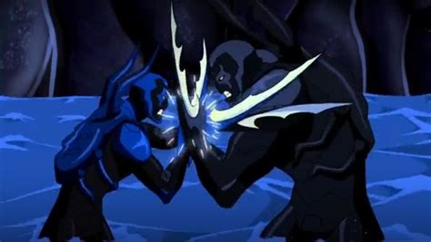 Blue Beetle VS Black Beetle. | Blue beetle young justice, Blue beetle, Young justice