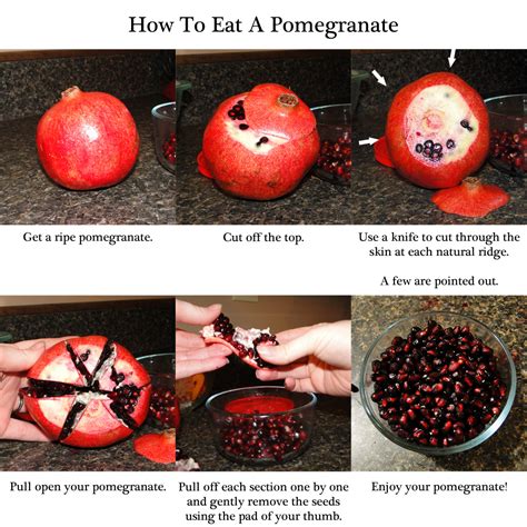 How to Eat a Pomegranate - The Eco-Friendly Family