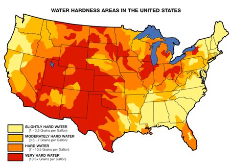 Water Hardness By Postcode Map