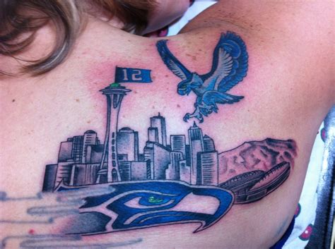 Pin by Angela Queen on Tattoos | Seahawks, Cool tattoos, Different tattoos