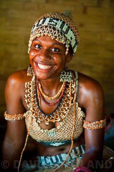 SOUTH PACIFIC STOCK PHOTOS| Solomon Island woman in Bride Price dress | DAVID KIRKLAND STOCK ...