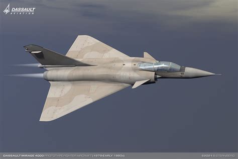 Dassault Mirage 4000 Prototype Fighter Aircraft on Behance