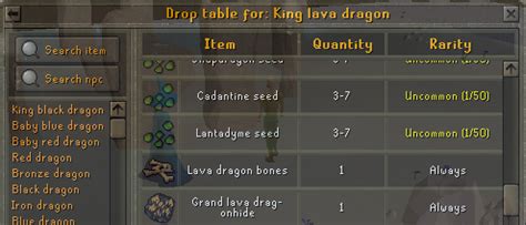 A better collection log like OSRS and easier navigate Drop table