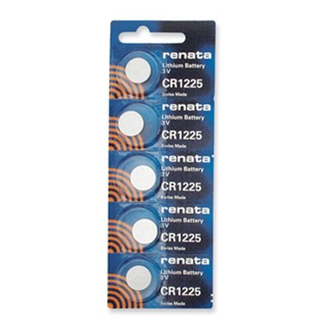 Renata Lithium CR1225 3-Volt Coin Cell Battery (5-Pack) | Shop Your Way: Online Shopping & Earn ...