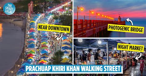 Prachuap Khiri Khan Walking Street Has A Beachside Market & Red Bridge