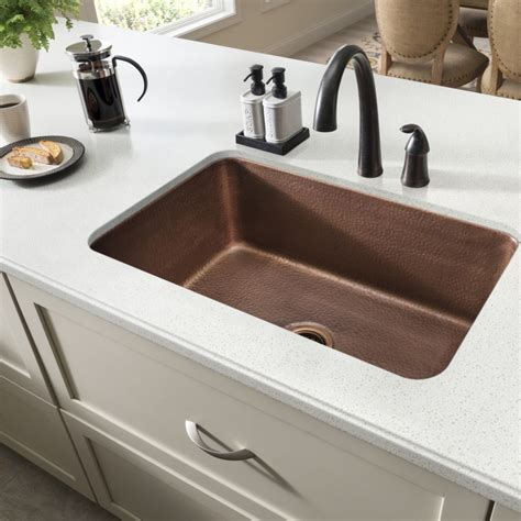 Orwell Undermount Copper Kitchen Sink by Sinkology