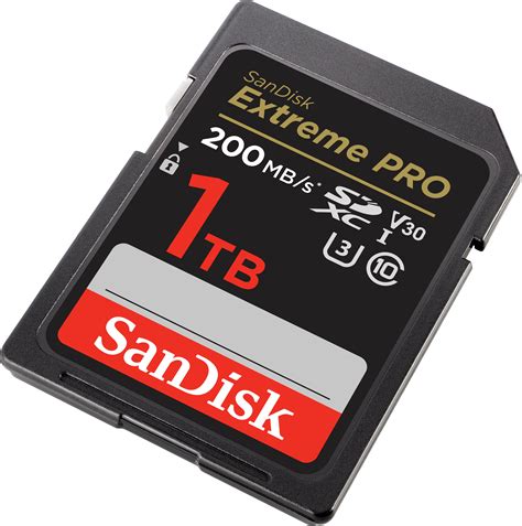 SanDisk Extreme PRO 1TB SDXC UHS-I Memory Card SDSDXXD-1T00-ANCIN ...