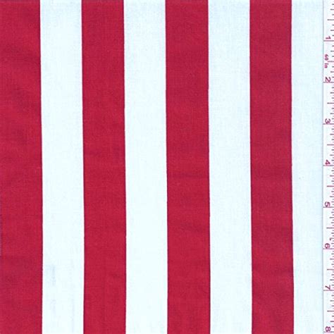 60" Red/White One Inch Stripe Print Fabric-15 Yards Wholesale By the Bolt 752423457229 | eBay ...