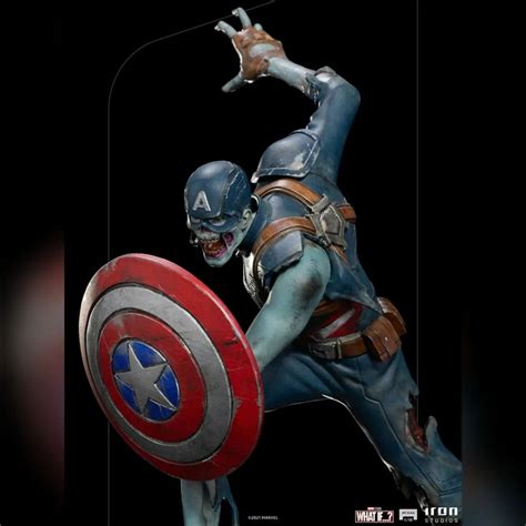 COMING DECEMBER 2022 - Zombie Captain America 1:10 Scale Statue by Iron ...