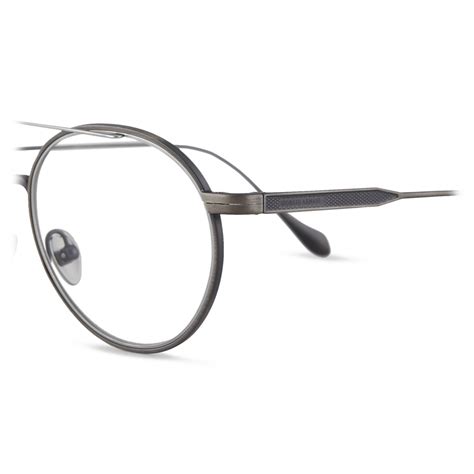 Giorgio Armani - Oval Optical Glasses - Gray – Optical Glasses ...