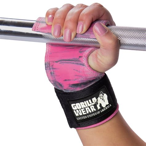 Women's Lifting Grips - Pink Gorilla Wear