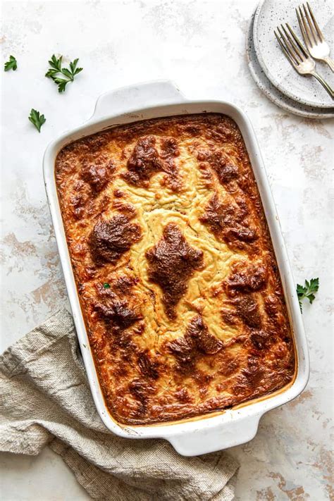 Moussaka Recipe (Greek Beef and Eggplant Lasagna) - Brown Eyed Baker