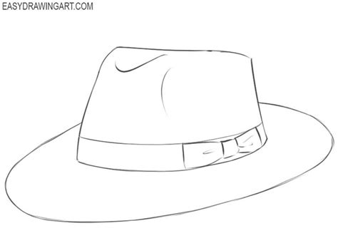 How to Draw a Hat | Drawing hats, Cowboy hat drawing, Girl with hat