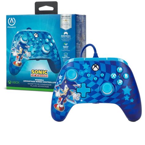 XBox Series X/S PowerA Advantage Wired Controller - Sonic | PLAYe