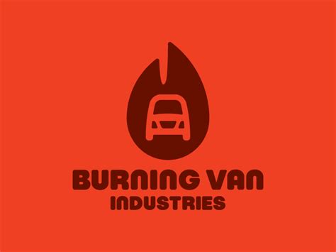 Burning Van Industries | Burns, Vans, Logo illustration