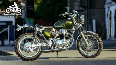 Custom scrambler build - Kawasaki W650 desert sled - quick look & ride ...