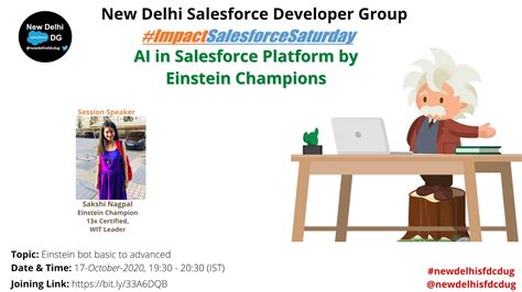 #ImpactSalesforceSaturday: Einstein bot basic to advanced - YouTube