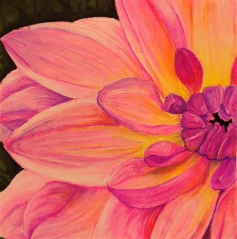 Abstract flower close up. Chalk pastel. CC. | All Artsy | Pinterest | Chalk pastels, Pastels and ...