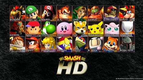 Super Smash Bros. 64 HD REMAKE by ConnorRentz on DeviantArt