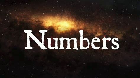 The Book of Numbers | KJV | Audio Bible (FULL) by Alexander Scourby - YouTube | Audio bible ...