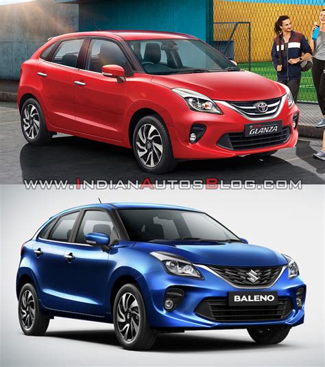 Toyota Glanza And Baleno Compare - Garigos