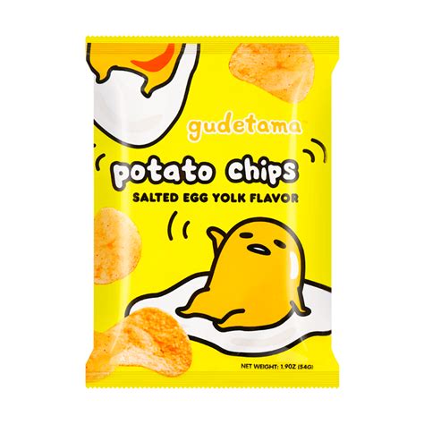 GUDETAMA Potato Chips Salted Egg Yolk Flavor 54g | Yami