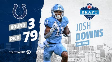 Indianapolis Colts draft WR Josh Downs