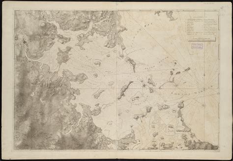 A chart of the harbour of Boston - Norman B. Leventhal Map & Education Center