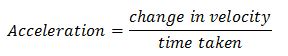 Acceleration formula Explained with Examples - physicscatalyst's Blog