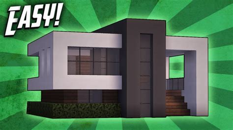 Minecraft: How To Build A Small Modern House Tutorial (... | Doovi