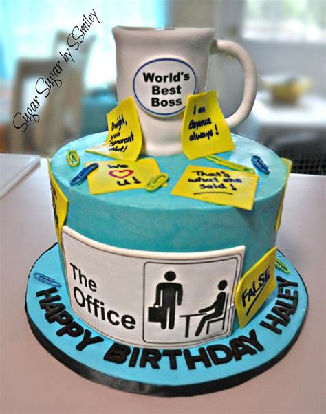 "The Office" Birthday Cake - Decorated Cake by Sandra - CakesDecor