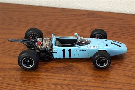 Honda F-1 RA272 Formula Racecar Open Wheel F1 GP -- Plastic Model Car Kit -- 1/20 Scale ...