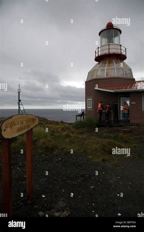 Cape Horn lighthouse, Chile Stock Photo - Alamy