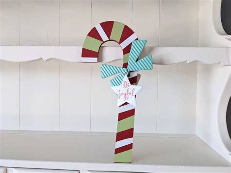 Candy Cane Sign, Christmas Sign, Christmas Table Decor, DESTASH SALE ...