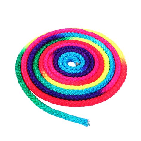 Aliexpress.com : Buy 2.8M Colorful Gymnastics Rope Solid Rhythmic Competition Arts Training Rope ...