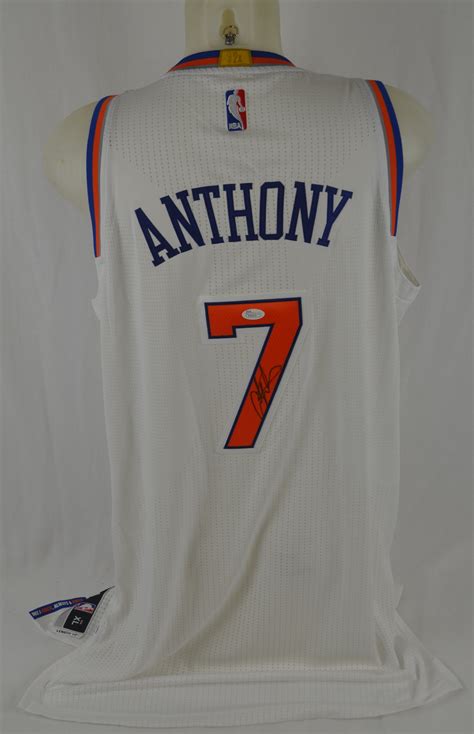 Lot Detail - Carmelo Anthony Autographed NY Knicks Jersey