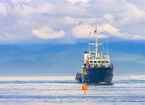 Naval Military Exercises in the Pacific Ocean Stock Image - Image of ...