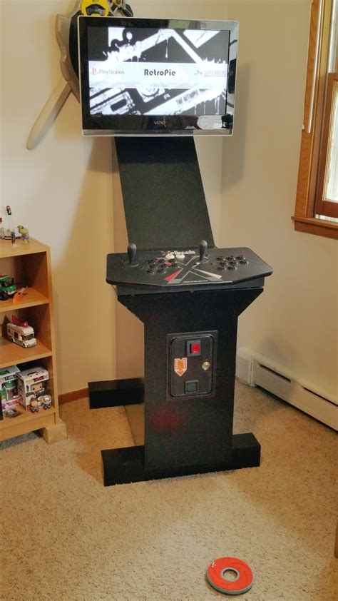 Raspberry Pi 2 Slim Arcade cabinet – petRockBlog