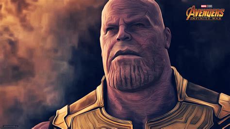 AVENGERS 3 - Infinity War - Thanos (4k Wallpaper) by thephoenixprod on DeviantArt