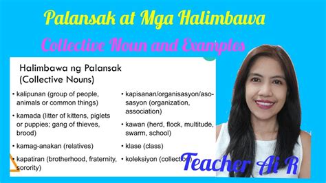 Palansak II Mga Halimbawa II Teacher Ai R - YouTube