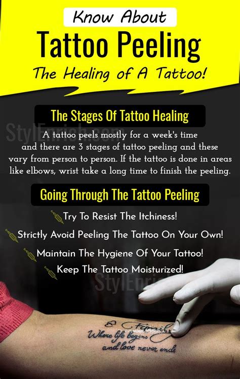 Tattoo Peeling | Tattoo peeling, Healing tattoo, Tattoo healing process